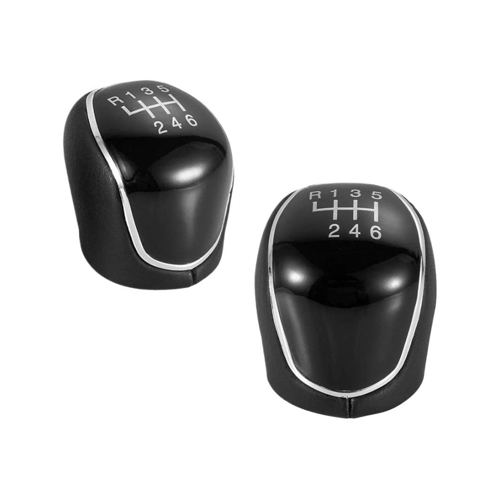 Mkgkacvcpt Black 6 Speed R135 Shift Knob For Focus Mk2 Mk3 C-Max For Grand Galaxy Kuga Direct Fit