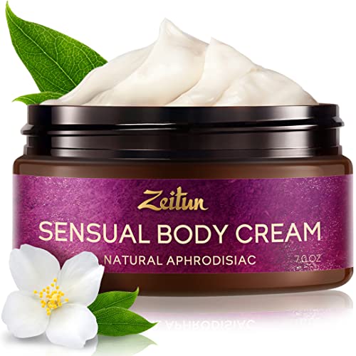 Natural Body Cream for Women | Essential Skin Care with Macadamia, Jasmine & Ylang-Ylang Oils | Flowers Oil Nourishment for Soften & Hydrate Extremely Dry Skin | Restoring Moisturizer Lotion