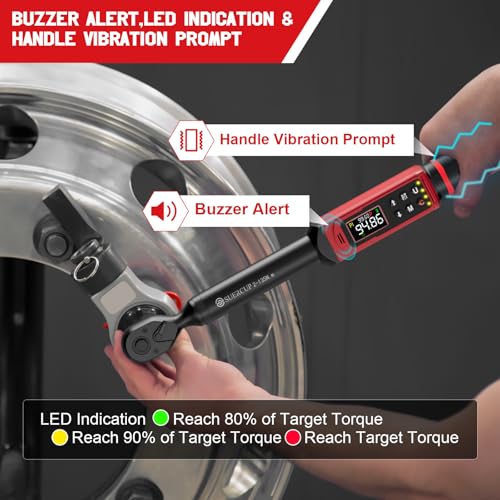 SUERCUP 3/8-inch Digital Torque Wrench
