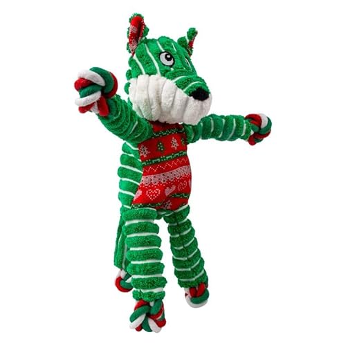 Kong Holiday Floppy Knots Fox Small/Medium - 4