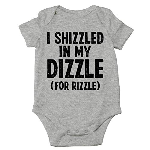 Image of CBTwear I Shizzled in My Dizzle for Rizzle - Baby Clothes - Funny Newborn Bodysuit Outfits for Boys and Girls