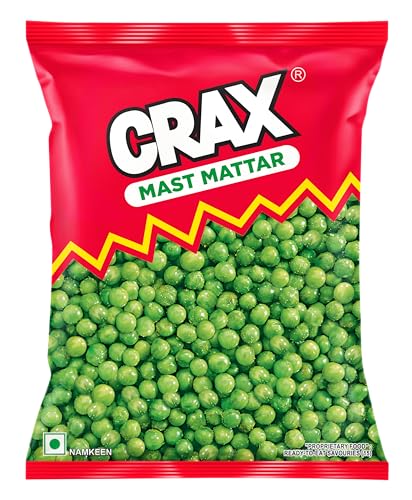 Image of Crax Mast Mattar Namkeen Net Wt. 160g /171g (Weight may vary)