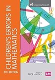 Children′s Errors in Mathematics (Transforming Primary QTS Series)