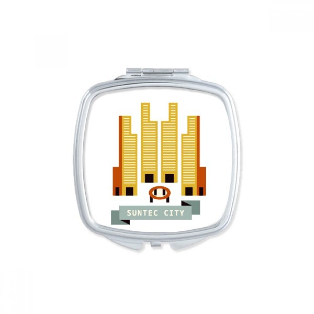 Miroir portable Singapore Flyer pour retoucher son maquillage facilement partout