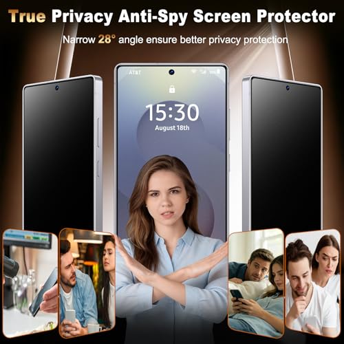 Image of UniqueMe 2 PACK for Samsung Galaxy S25 Ultra Matte Privacy Screen Protector