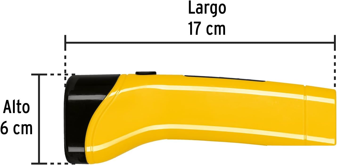 Side view of Pretul LED Rechargeable Flashlight