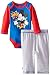 Disney Baby Boys'  Kapow' Mickey Creeper and Pant Set