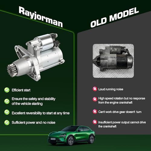 Nuevo motor de arranque compatible con Toyota Camry 2002-2017, Sienna 2004-16, Highlander 2004-19, RAV4 2006-18, Solara 2002-08, Avalon 2005-18, Lexus RX330 RX350 ES330 ES350 NX200t miniatura 4