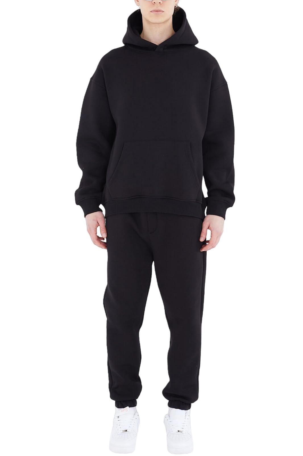 hhgked Men's Sweatsuits 2 Piece Outfits Baggy Travel Vacation Fashion Clothes Casual Hoodie Jogging Track suits Sets-picture-23