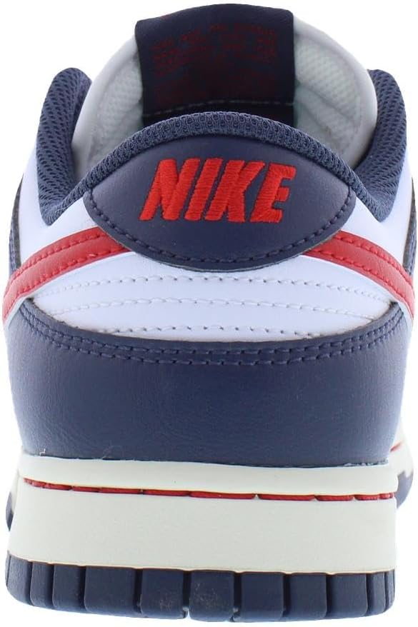 Nike Dunk Low Retro 'White/University Red/Thunder Blue'