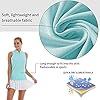 LastFor1-Womens-Golf-Polo-Sleeveless-Shirt-Zip-Up-UPF-50-UV-Protection-Athletic-Tops-Slim-Fit-Quick-Dry-Lightweight LastFor1 Women's Golf Polo Sleeveless Shirt Zip-Up UPF 50+ UV Protection Athletic Tops Slim Fit Quick Dry Lightweight Green S