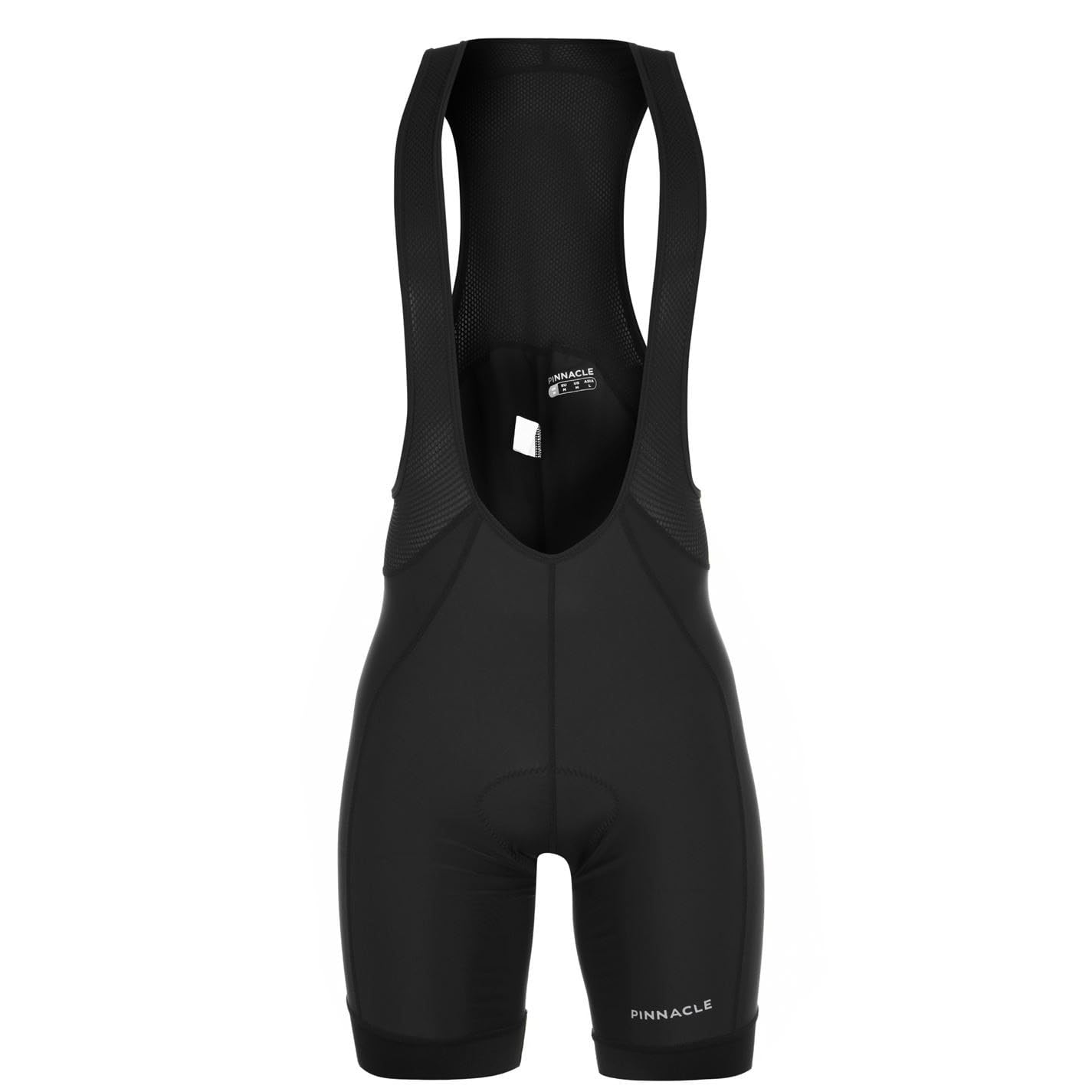 Pinnacle Mens Bib Cycling Shorts Black M