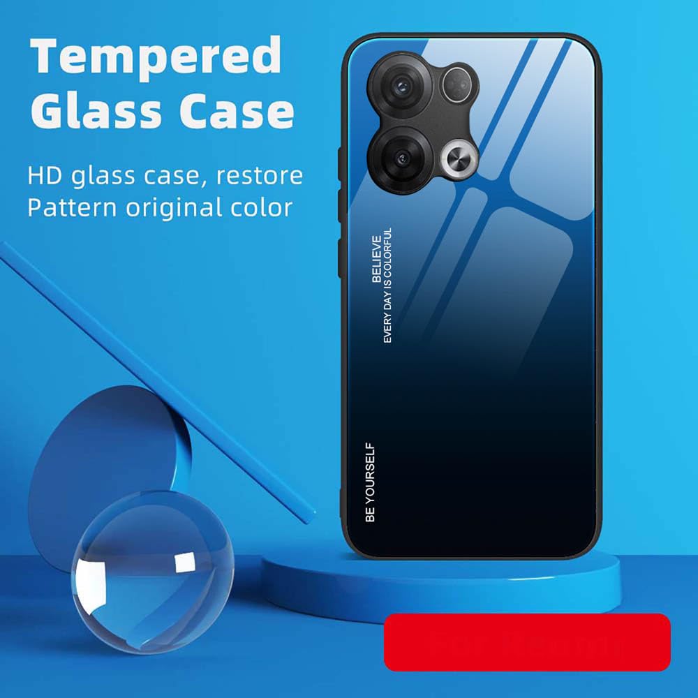 HAOYE Cover per OPPO Reno8 (Reno 8) 5G, Custodia in