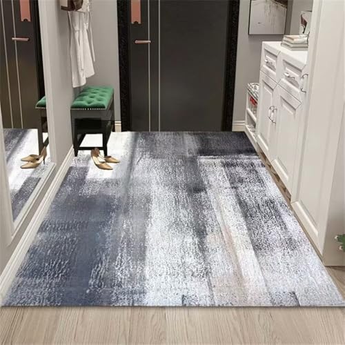 Tapis rectangulaire simple 90X200CM doux et sain pour le salon - 2