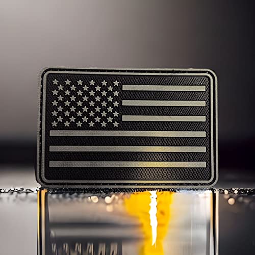 Us American Flag Patch - Tactical Pvs Rubber Patch With Loop Fastener & Hook For Military Uniforms, Hats, Backpacks & More #TOP5