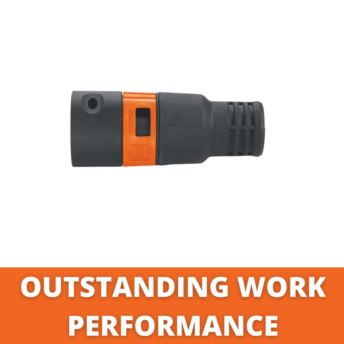 Fein Anti-Static Tool Collar for 35mm Hose to 27mm Power Tool Connection - Electrostatically Conductive for Dustex 35 LX AC and Dustex 35 MX AC Wet/Dust Extractors - 31345300010