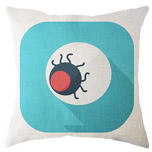 MORCHAN-FASHION Femme Coussin Oreiller noyaux Cerises 80x80 de Grossesse peteurs Voyage Gris Licorne Housse 30x50 cm m 6 Coussin taie Blanc Noir de Bain Housse Rond Sol 50x50 45x45 30x32 Fauteuil