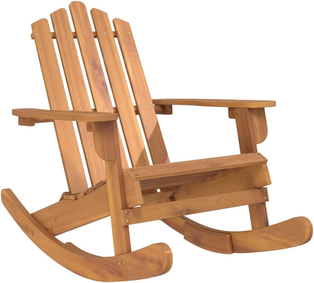 Rocking Chair,Camping Chair,Patio Armchairs,Lawn Chairs,Deck Chair,Club Chairs,Bistro Chairs,Lounge Chairs,for Garden,Backyard,Lawn,Porch,Poolside,Balcony,Solid Wood Acacia