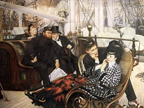 Peinture à l'huile inspirante James Jacques Joseph Tissot pour votre foyer