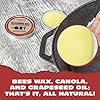 Knapp Made Cast Iron Seasoning Wax and Carbon Steel Seasoning Wax - 2 Oz Unique Blend of Natural Oils and Beeswax - Restore Cast Iron, Steel, Cutting Board, Kitchenware.Wood Furniture #3