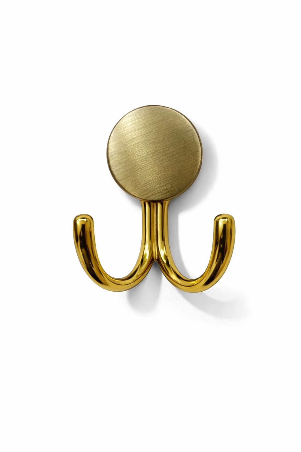 1 Pc Metal Hooks for Wall – Heavy Duty Double Wall Hooks for Hanging | Towel, Clothes Hanger for Bathroom, Kitchen & Entryway | Antique Brass-image-29