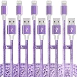 iPhone Charger,iPhone Charging Cable 5Pack (3/3/6/6/10ft) Mfi Certified iPhone Charger Fast Charging
