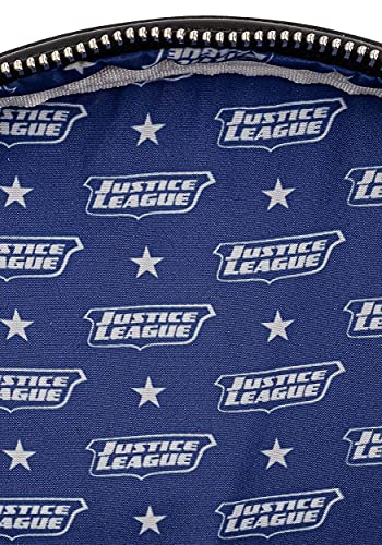 Loungefly DC Comics Superheroes Chibi Lineup Womens Double Strap Shoulder Bag Purse4