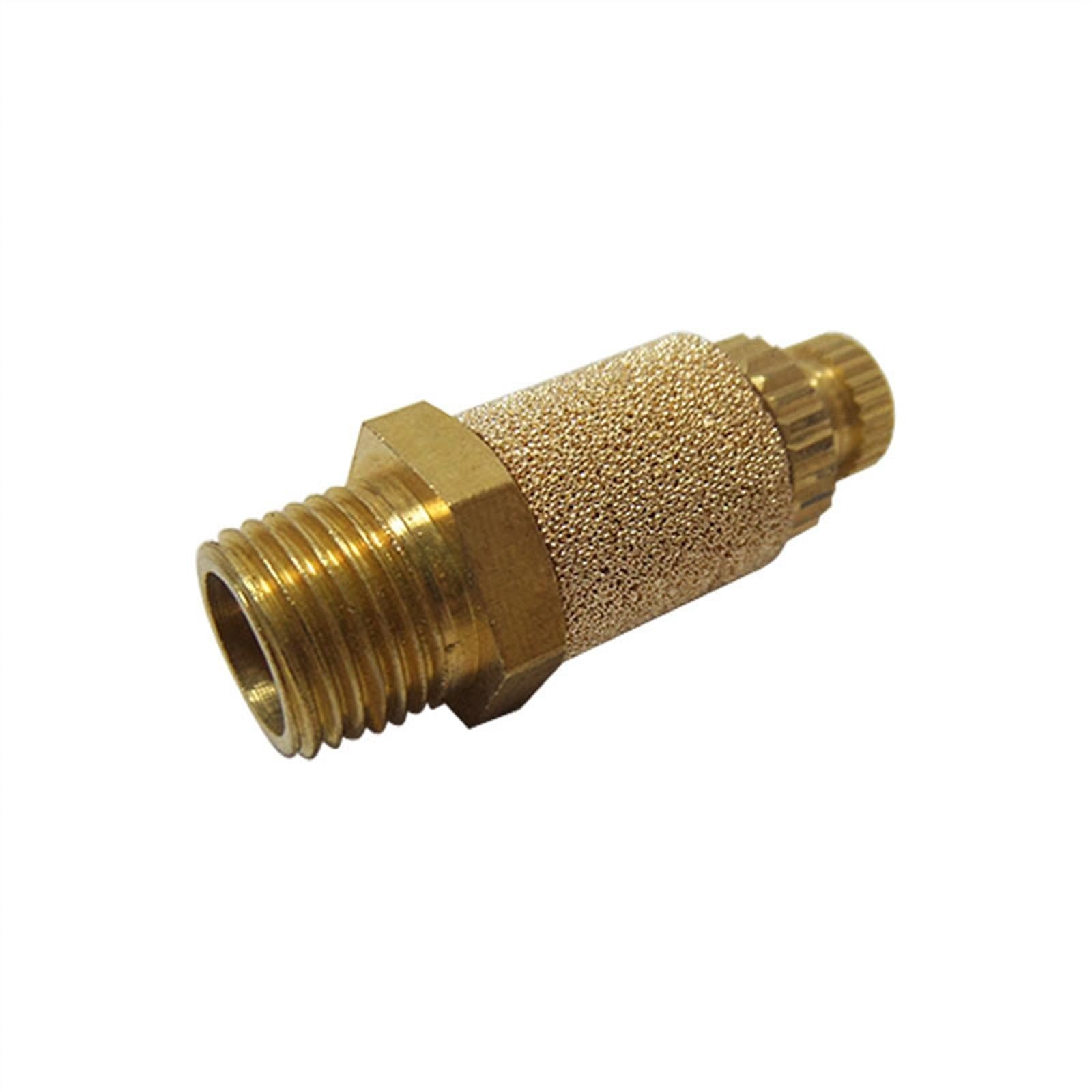 Pneumatic Muffler Silencer Filter Flow Speed Controller Sintered Bronze SLL-01/SLL-02/SLL-03/SLL-04 (Color : SLL-04)