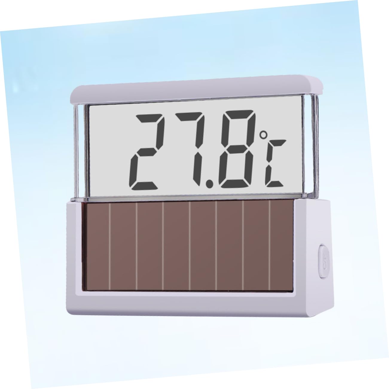 Toddmomy 3 Pièces Thermomètre Abs Thermomètre pour Aquarium Jouet Citrouille pour Animaux De Compagnie Jauge De Température De l'eau Petit Faire De La Pêche Blanche Numérique
