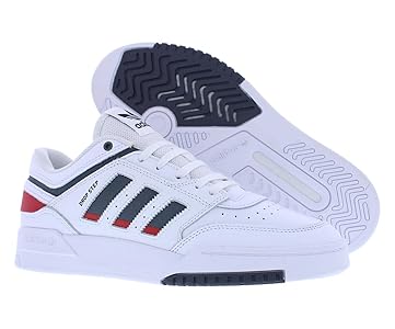 靴 Adidas Drop Step White Multi ADIDAS ORIGINALS DROP STEP LOW MEN'S BASKETBALL SHOES ie6225