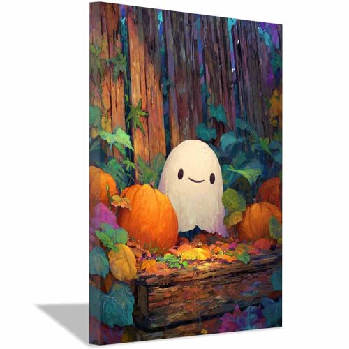 Poster d'Halloween CUDAOO encadré pour rafraîchir une décoration murale terne