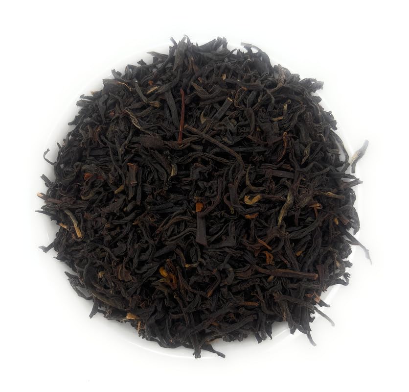Image of Siyacha Tea Assam Orthodox Second Flush Black Tea Gingia Estate TGFOP Premium Loose Leaf Blend Chaipatti 250g Pouch