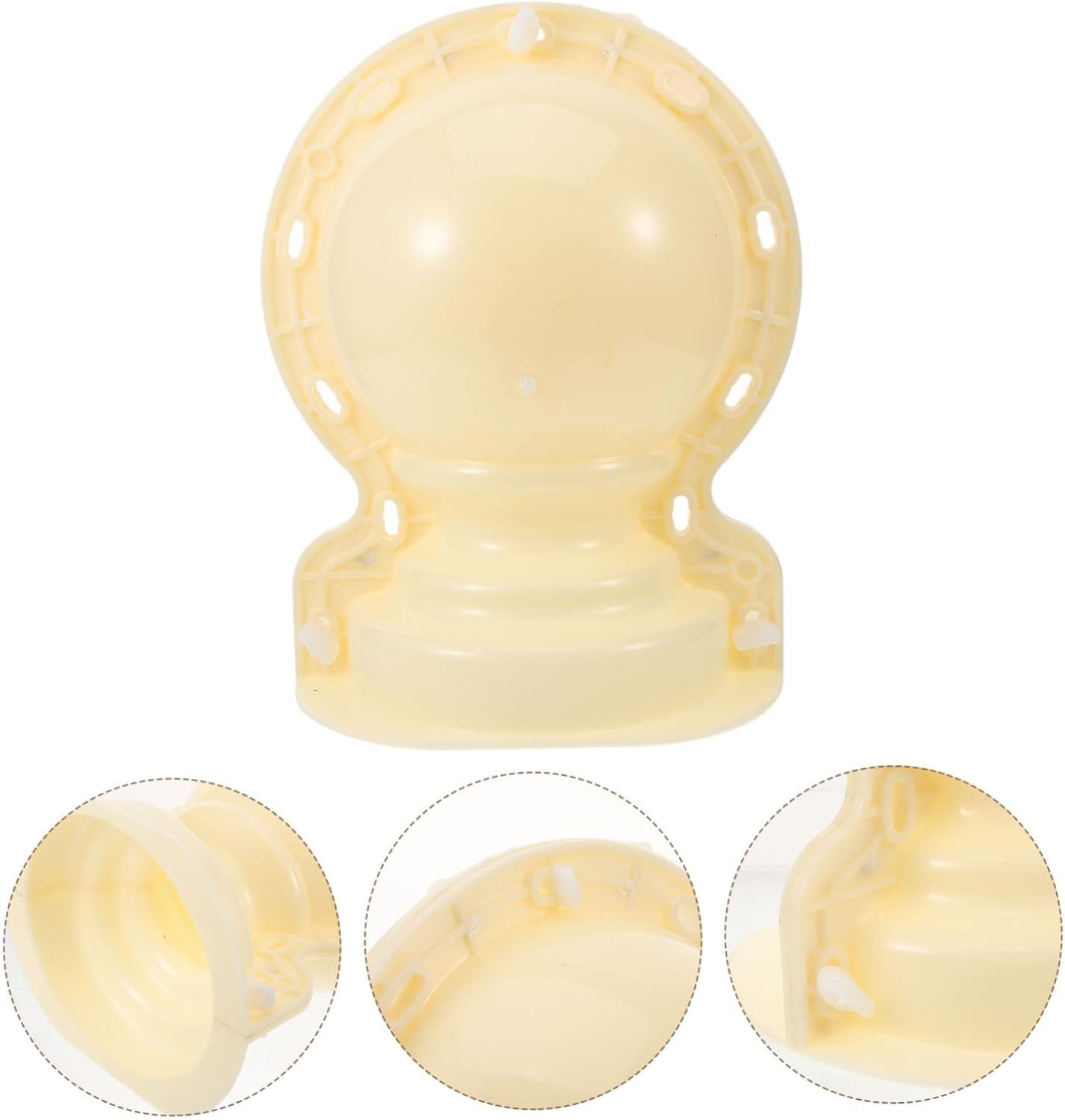 Balustrade Top Ornament Mold for Fence Post Caps Roman Column Decor Mould for Balcony Easy to Use Lightweight for Concrete Casting Projects