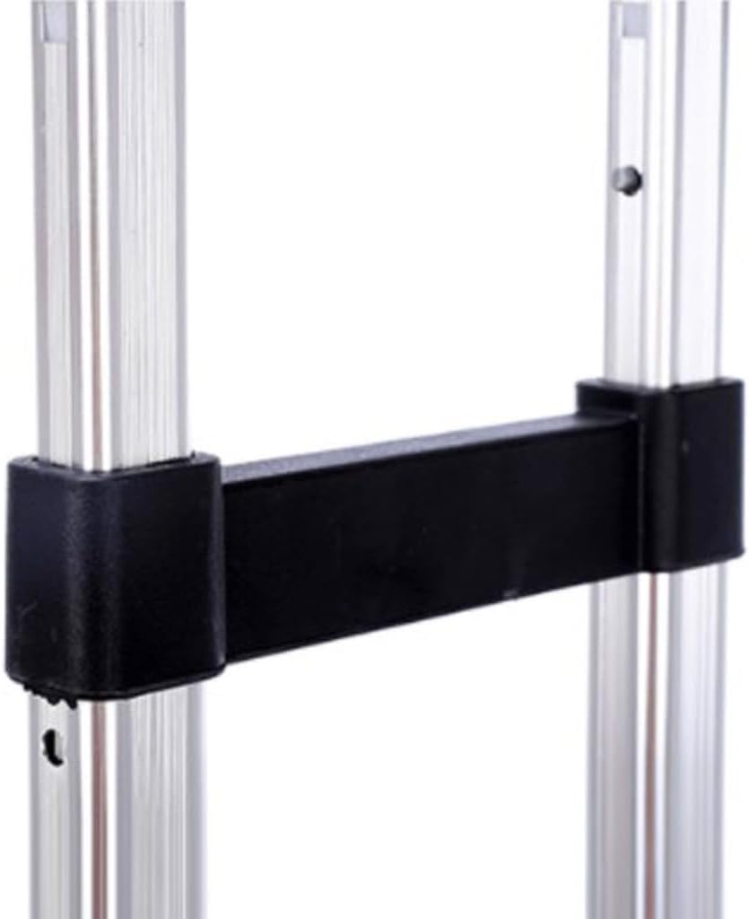 Backpack Trolley Foldable Trolley Cart 6 Wheels Rolling Luggage Carts Aluminium Alloy Luggage Hand Cart for School Bags