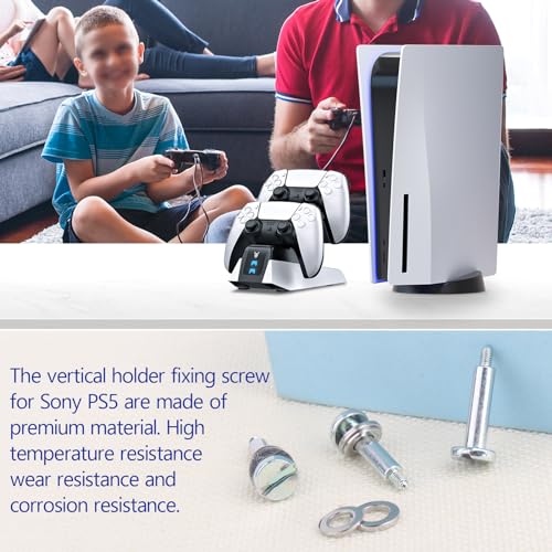 RongZy para PS5 3Pcs Tornillo de Base de Consola de Juegos para PlayStation 5 PS5 Reparación de Tornillos de Inferior Accesorios - imagen 5