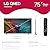 LG 75-Inch Class QNED85T Series LED Smart TV 4K Processor Flat Screen with Magic Remote AI-Powered with Alexa Built-in (75QNED85TUA, 2024)