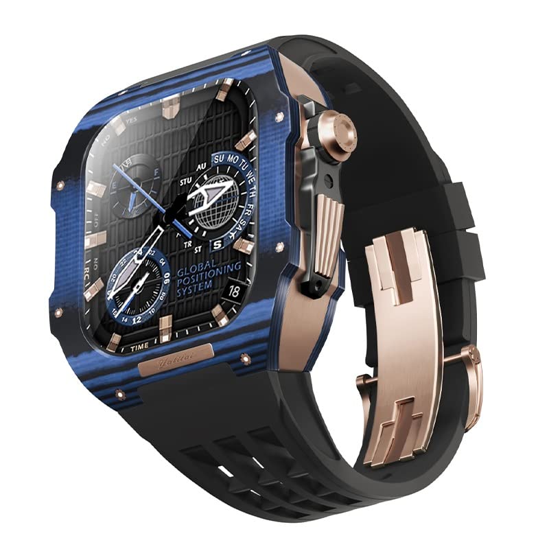 Bracelet Apple Watch fibre de carbone résistant pour remplacer le silicone déformé
