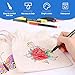Gifort Rotuladores para Tela Permanentes, 24 Colores Marcadores Textiles Sin Sangrado y...