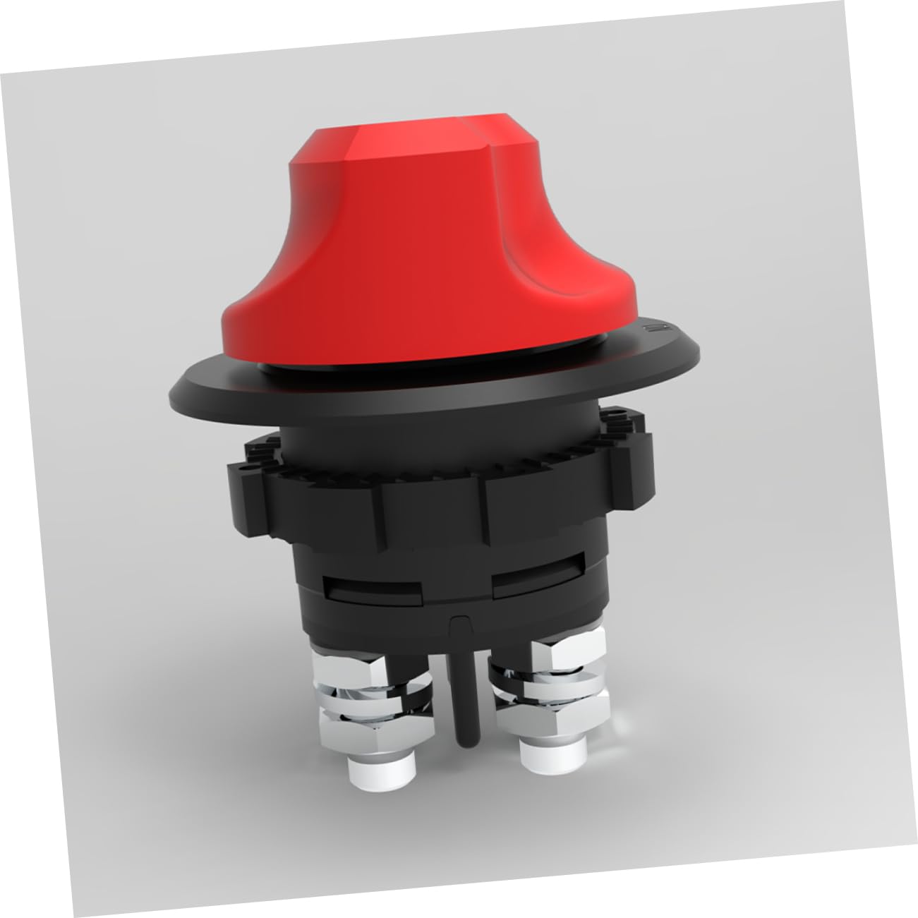 POPETPOP Battery Isolator Switch Standard Battery Disconnect for Automotive Use Durable Design Off Function for Easy Operation