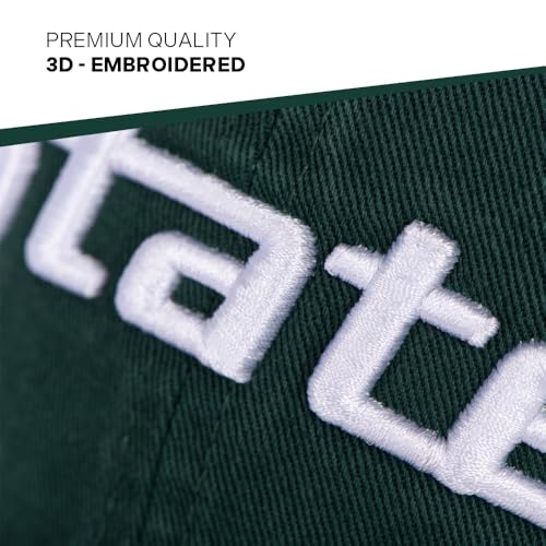 Gorra bordada ajustable Verde Spartans MSU miniatura 4
