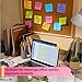 OHOME Sticky Notes - 12 Pads, 3”x3” - Colorful Self-Stick Post Notes Bulk - Office Desk Accessories | Teacher Classroom Must Haves,Aesthetic School Supplies for Home,Valentines Day Gifts