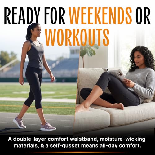 Image of Skechers Women's High Rise Goflex Hw Regular Fit Capri Leggings