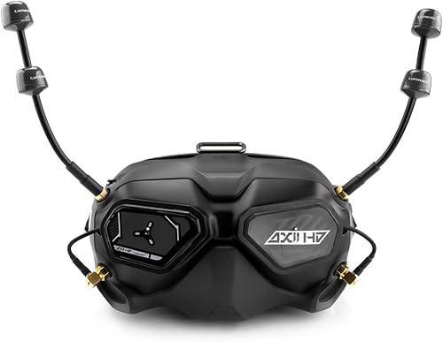 Miniatura 6 de Lumenier Antena doble AXII 2 HD de largo alcance de 5,8 GHz (LHCP, RPSMA) - Ángulo recto - 0,7