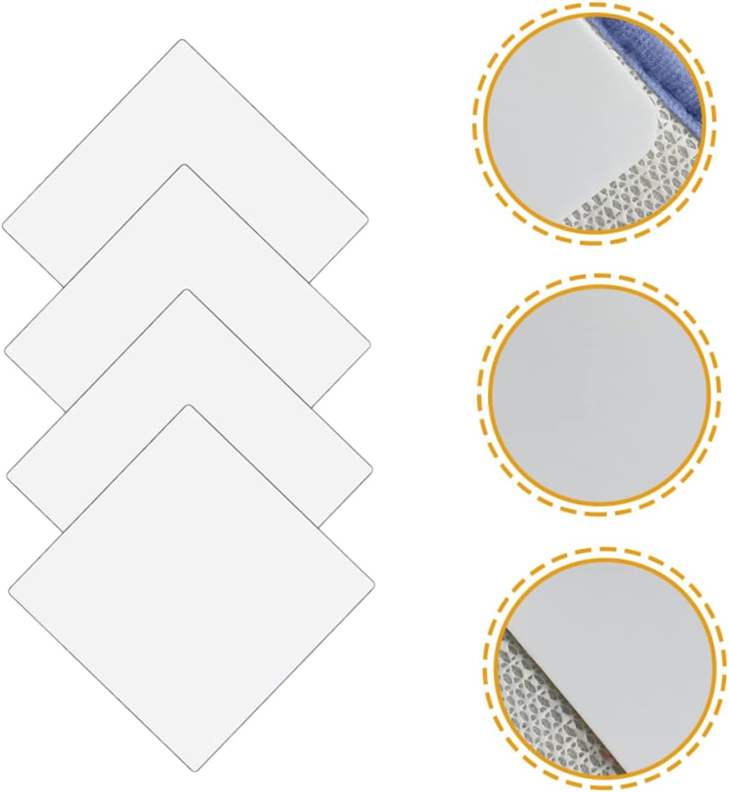 12pcs Non Slip Square Carpet Pads Washable Slip Stickers for Area Rugs Prevents Bunching Sliding Easy Installation for Safe Living Environment