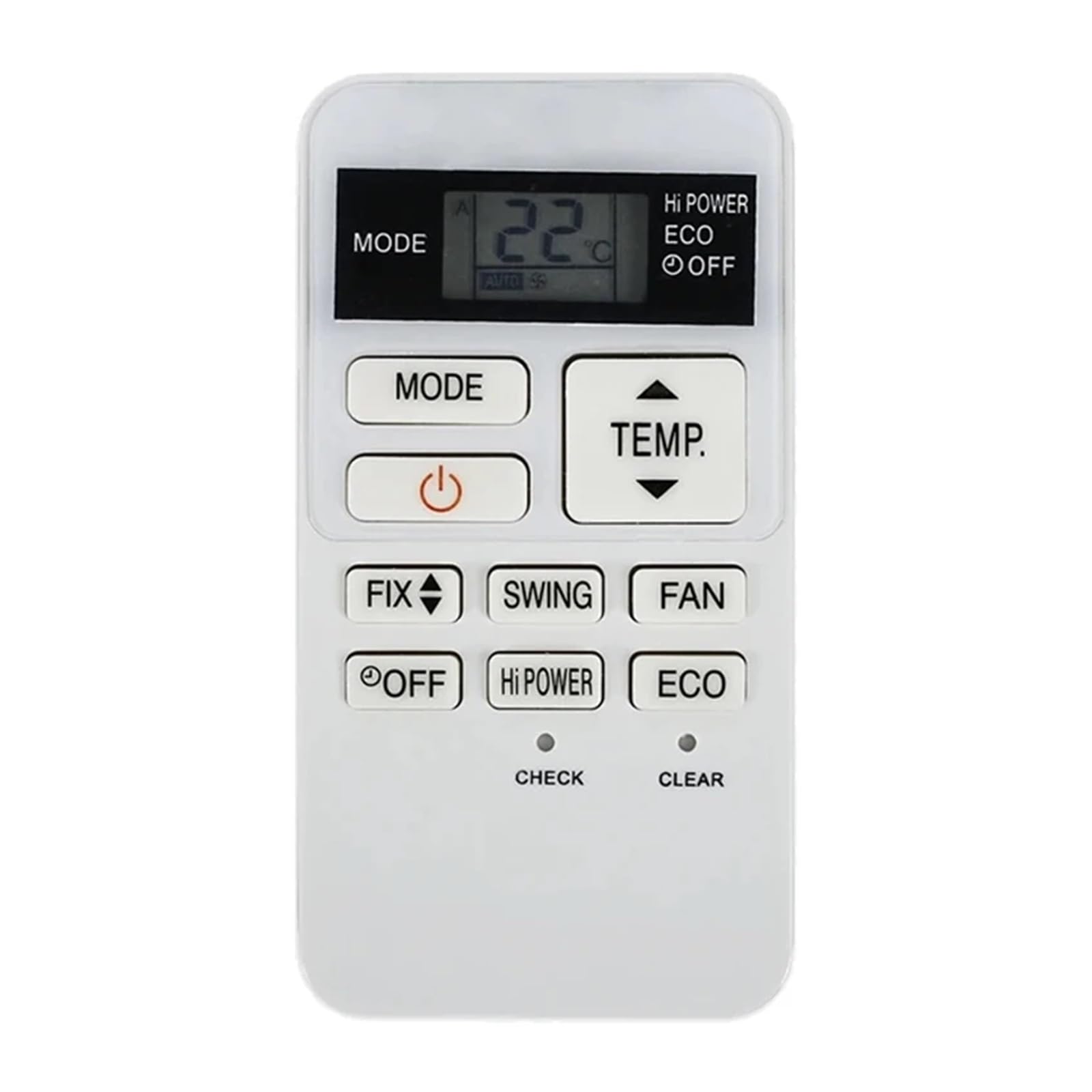 Télécommande RAS-07BKV-E avec gestion complète des fonctions de climatisation 077SKV-E6 - 5