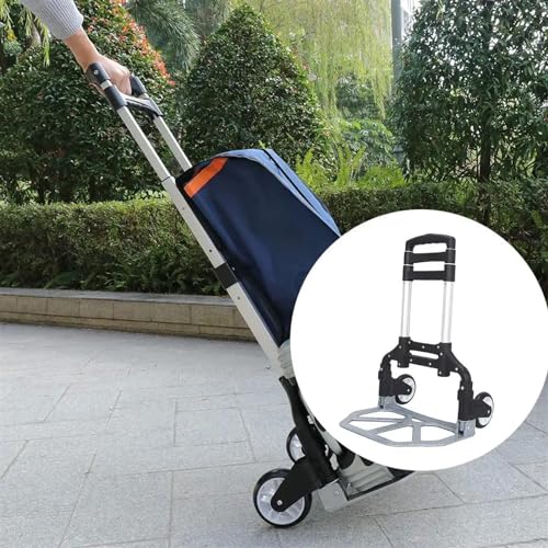 Carretilla plegable portátil de aleación de aluminio miniatura 4