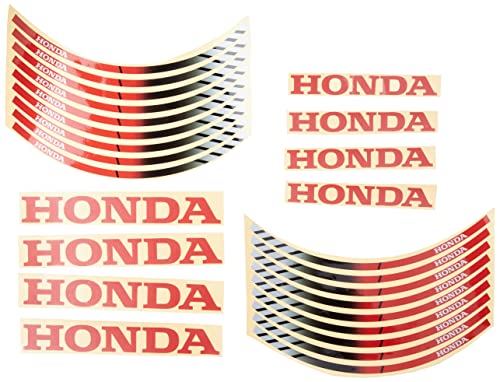 Friso Adesivo Refletivo para Roda Compatível, Vermelho, Cromo Sign