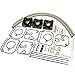 Carburetor Repair Kit for Yamaha 40-50HP 2-Stroke Outboards Carburetor Replaces Yamaha 6H4-W0093-03-00 6H4-W0093-02-00 Sierra 18-7768