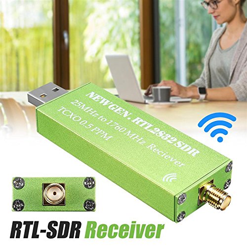 Adattatore USB RTL-SDR RTL2832U R820T2 1Ppm Ricevitore Sintonizzatore TV TCXO