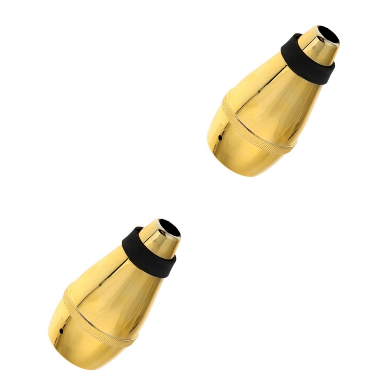 CIMAXIC 2pcs Quiet Trumpet Practice Mute Plastic Trumpet Mute Mini for Easy Usage and Quiet Playing